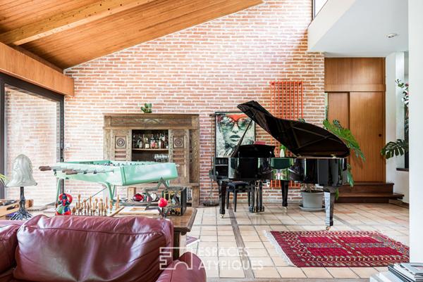 Maison d’architecte avec piscine dans un cadre exceptionnel