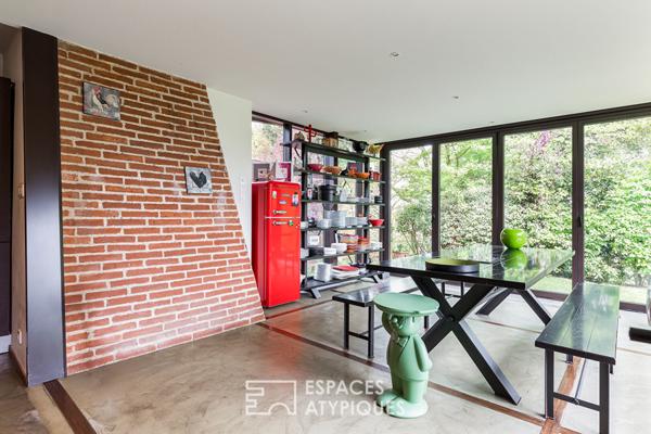 Maison d’architecte avec piscine dans un cadre exceptionnel