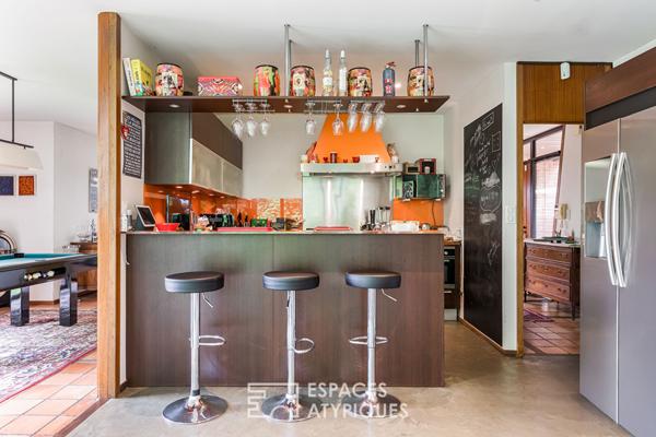 Maison d’architecte avec piscine dans un cadre exceptionnel