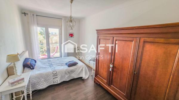 Beau T4 lumineux, balcon, loggia et garage