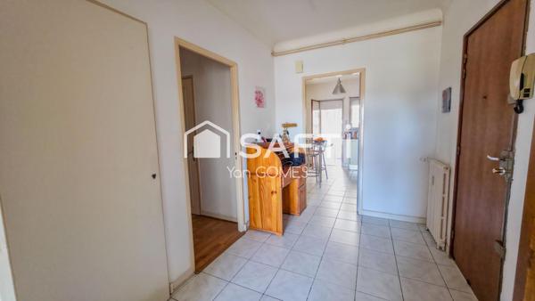 Beau T4 lumineux, balcon, loggia et garage