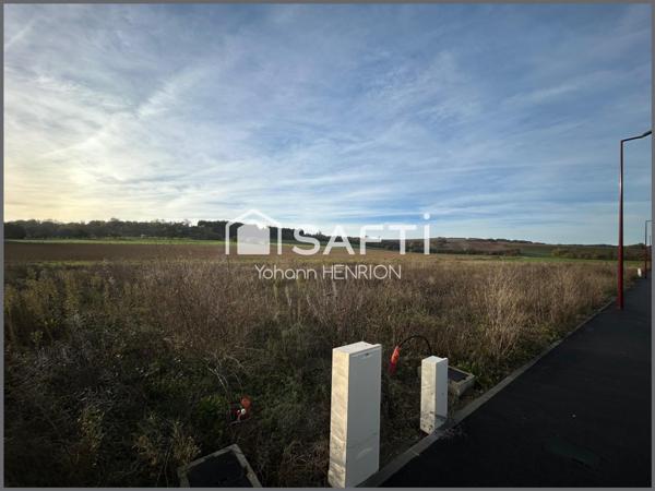 Terrain à bâtir dans un cadre verdoyant