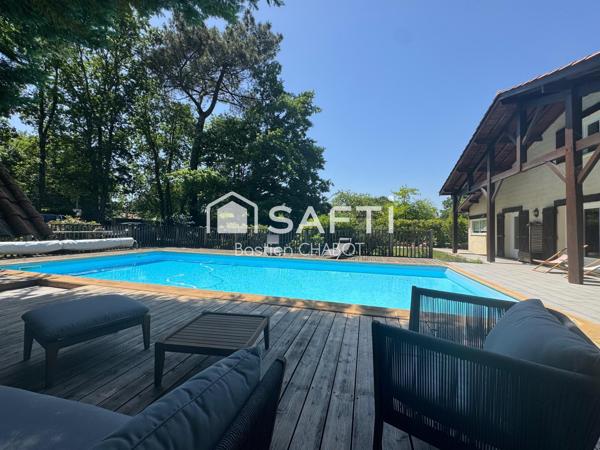 Maison Landaise 162 m2, sur une parcelle de 1255 m2