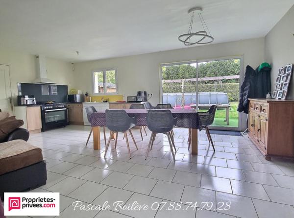 Pavillon de plain-pied 100 m²  - VERNANTES (49390)