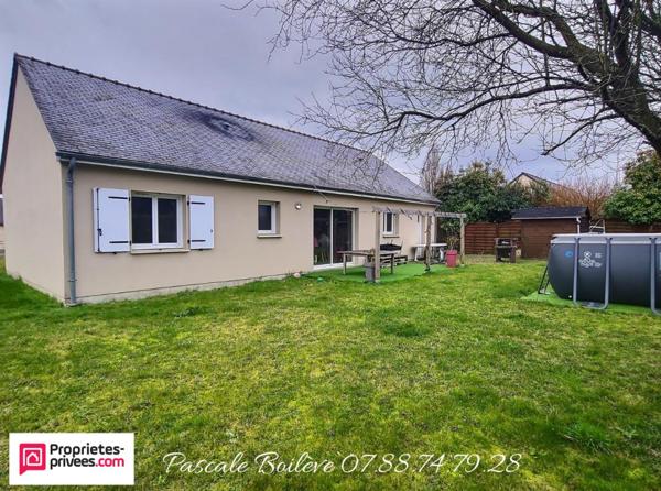 Pavillon de plain-pied 100 m²  - VERNANTES (49390)