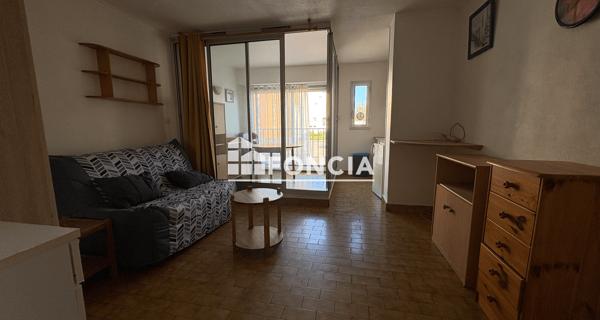 Location Studio meublé 27 m² - Le Cap D'agde 34300