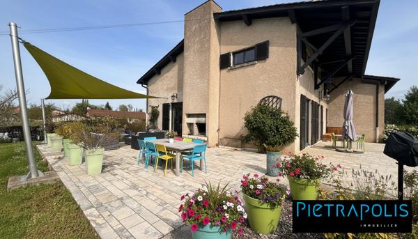 BELLEVILLE CENTRE VILLE A PIED GRANDE VILLA FAMILIALE 280 M2 HAB 2030 M2 DE TERRAIN