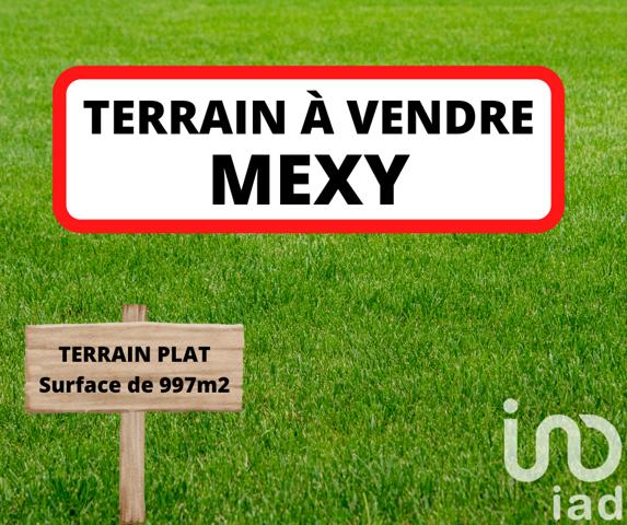 Terrain à vendre 997 m² Mexy