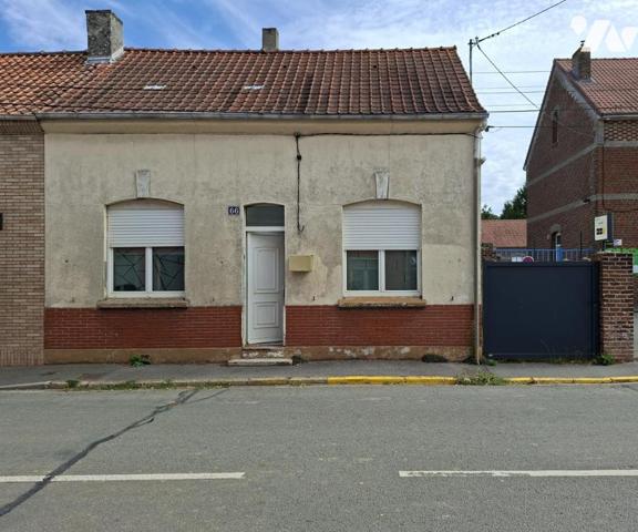 Maison semi-mitoyenne, 1 chambre, 1 bureau, jardin