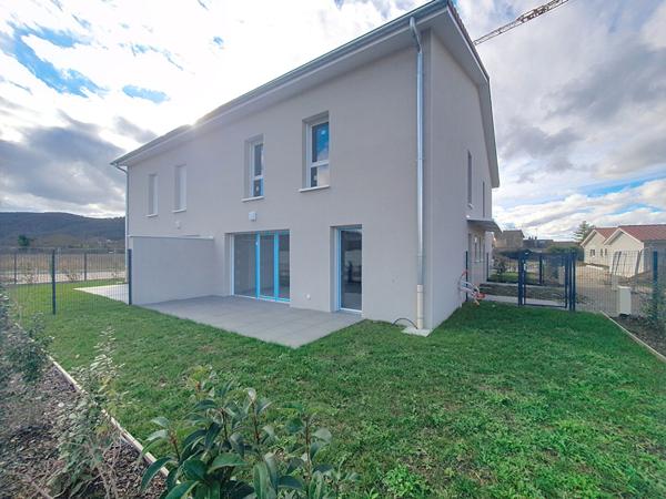Villa T4 Villemoirieu 89.80 m² avec garage et jardin privatif de 85m²