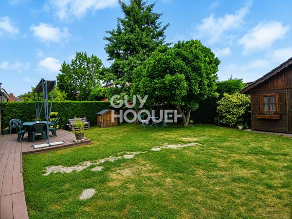 Semi-individuelle : garage &amp; jardin
