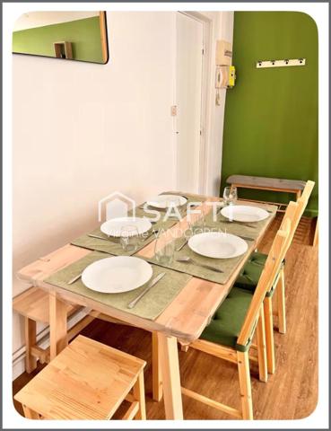Coup de cœur : appartement lumineux, rénové et meublé