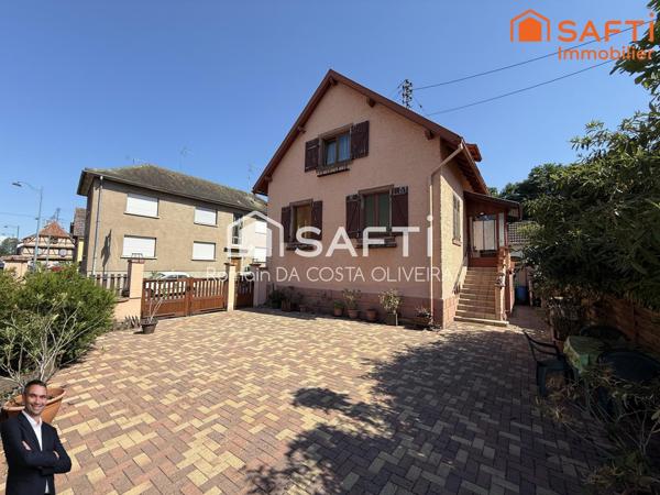 Jolie maison de 4 pièces à rénover sur 2,28 ares de terrain !