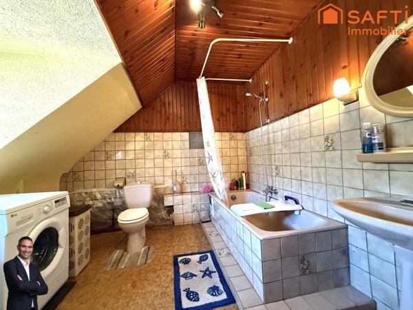 Jolie maison de 4 pièces à rénover sur 2,28 ares de terrain !