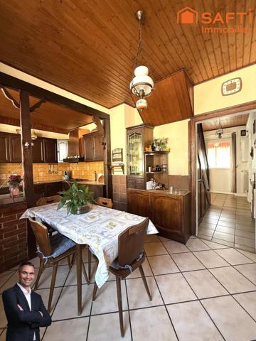 Jolie maison de 4 pièces à rénover sur 2,28 ares de terrain !