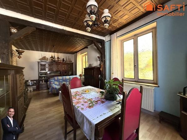 Jolie maison de 4 pièces à rénover sur 2,28 ares de terrain !