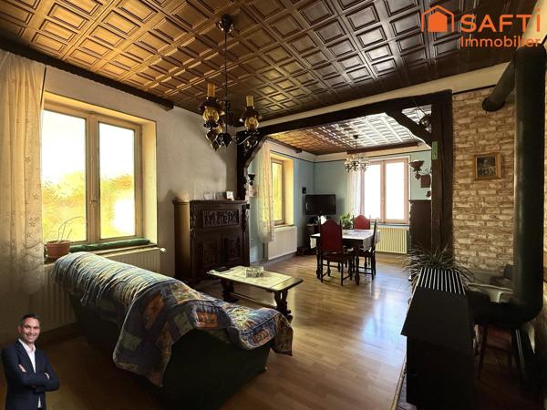 Jolie maison de 4 pièces à rénover sur 2,28 ares de terrain !