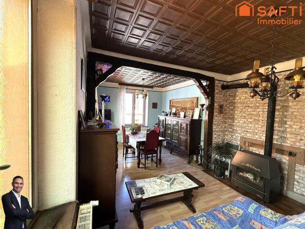 Jolie maison de 4 pièces à rénover sur 2,28 ares de terrain !