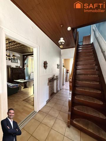 Jolie maison de 4 pièces à rénover sur 2,28 ares de terrain !