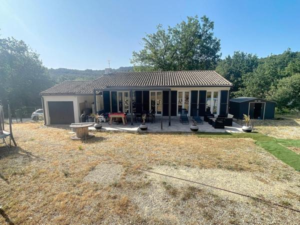 La Roque, maison plain-pied sur terrain de 1700m²