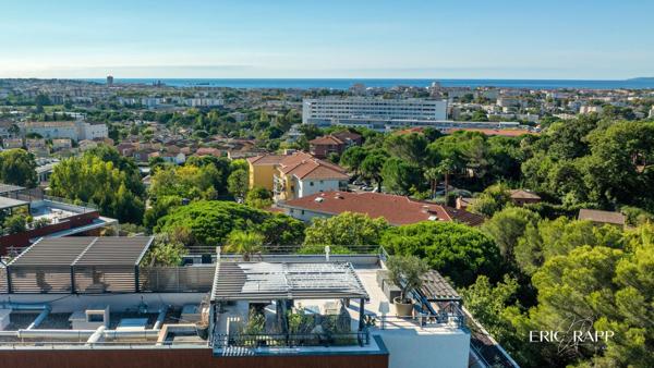 Appartement d’exception avec solarium et vue mer panoramique