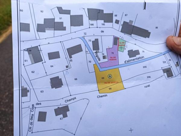 Terrain Constructible Andelnans 06 a 40 ca , 06 a 40 ca constructibles
