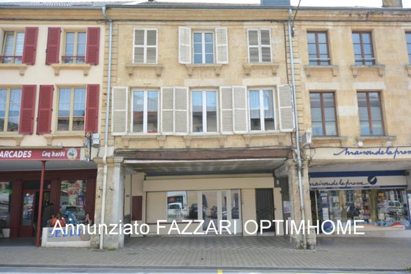 À vendre en exclusivité : Grande maison de ville historique à rénover, avec commerce – centre-ville de Stenay (proche Belgique et Luxembourg)