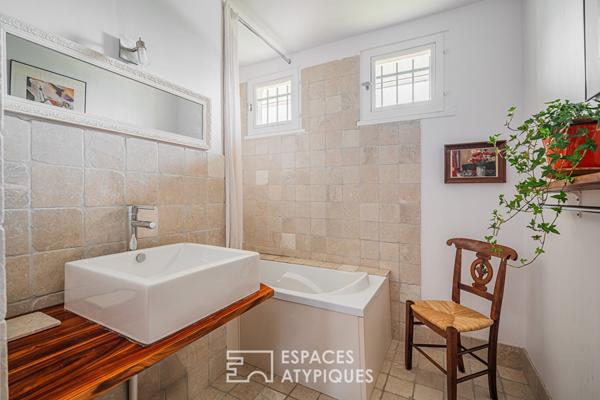 Villa avec piscine et vue sur les hauts de Brie et Angonnes