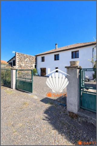 Charmante et grande maison de 180 m² avec un terrain de 1228m² – Charmant village de Saint Privat d'Allier