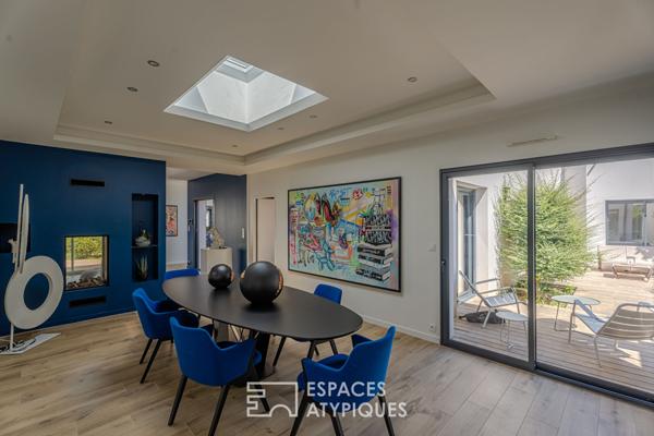 Maison d’architecte avec piscine en coeur de ville