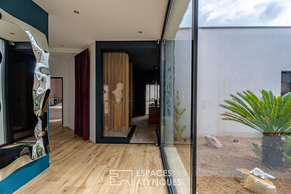 Maison d’architecte avec piscine en coeur de ville