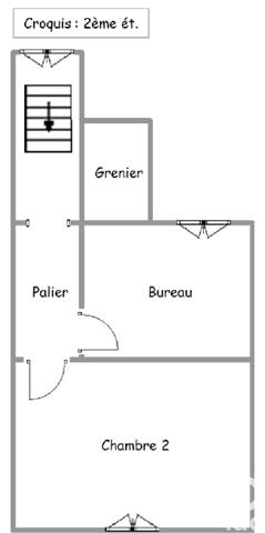 Maison à vendre 4 pièces 85 m² Chartres