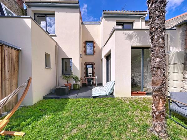 Maison à Nantes Chantenay - 6 pièces - 4 chambres - Jardin - Vie de plain pied