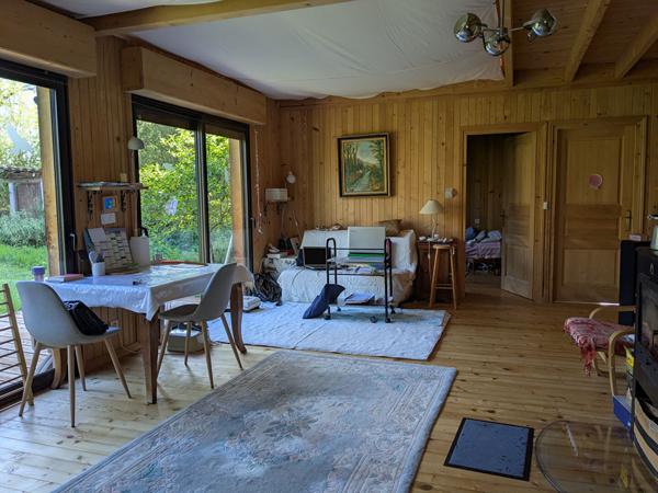 Maison en bois avec dépendance Assier