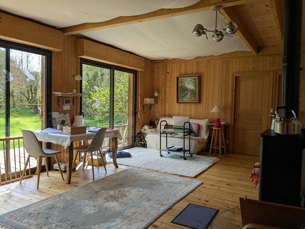 Maison en bois avec dépendance Assier