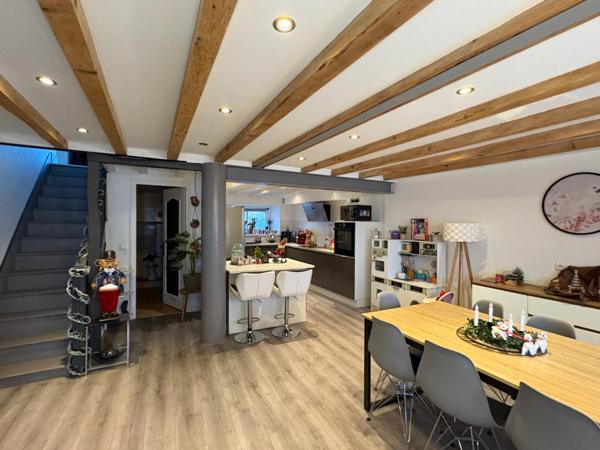 Maison rénovée avec jardin