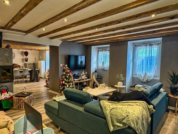 Maison rénovée avec jardin