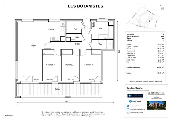 À vendre - T4, 4 pièces situé à Chanteloup-en-Brie (77600)