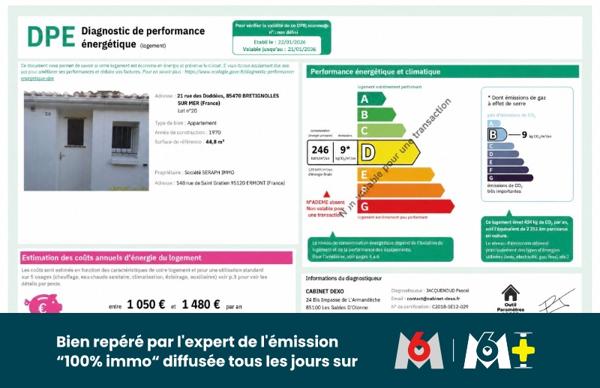 Maison 45 m² à Bretignolles-sur-Mer