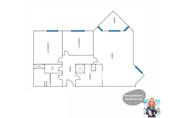 Appartement à 5 minutes à pied du port et du centre de Vannes