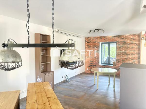 Grande maison rénovée sur parcelle avec piscine