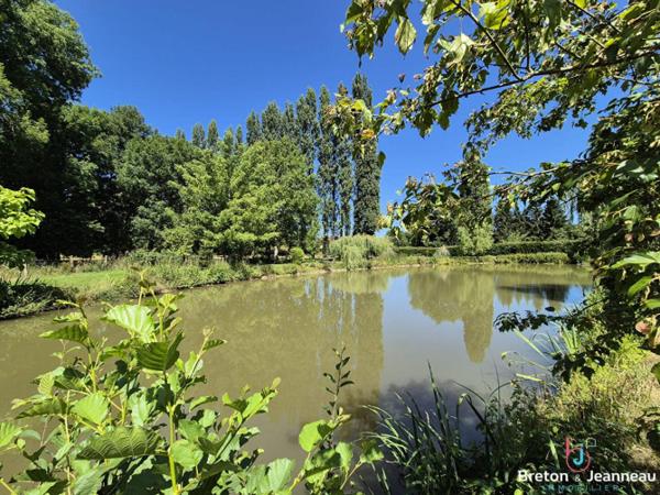 Propriété avec étang et 1,15 hectares entre Sées et Argentan