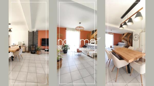 Maison mitoyenne 111 m2 4 Chambres sur 450 m2 avec Garage
