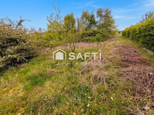 Terrain viabilisé pour votre résidence familiale