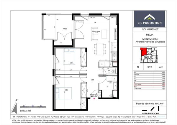 Appartement à vendre à Montmélian (73800)