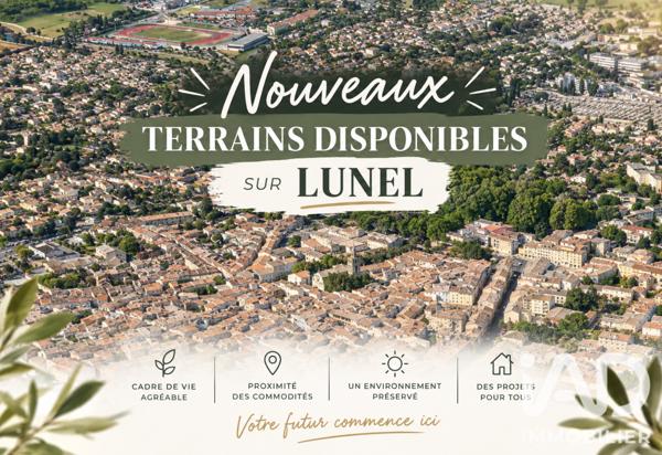 Terrain à vendre 808 m² Lunel