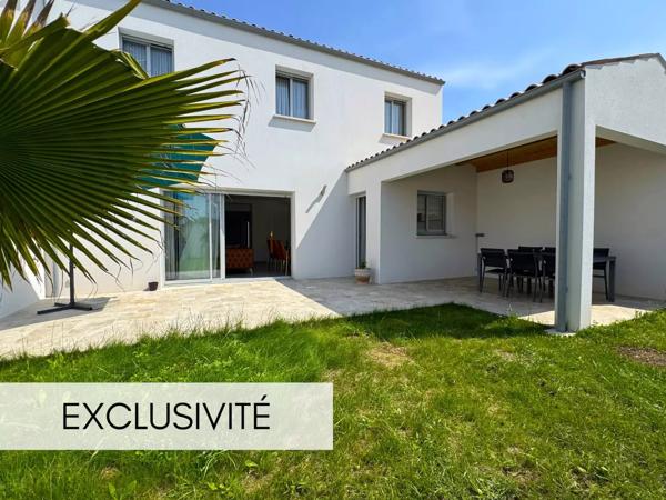 Maison de 2023 – 138 m² – 6 chambres – DPE A – Jardin plein sud – Garage