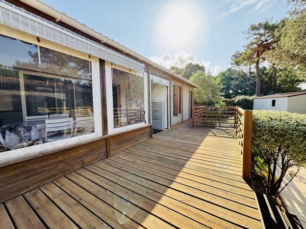 Bretignolles-sur-Mer (85470) Joli chalet avec piscine