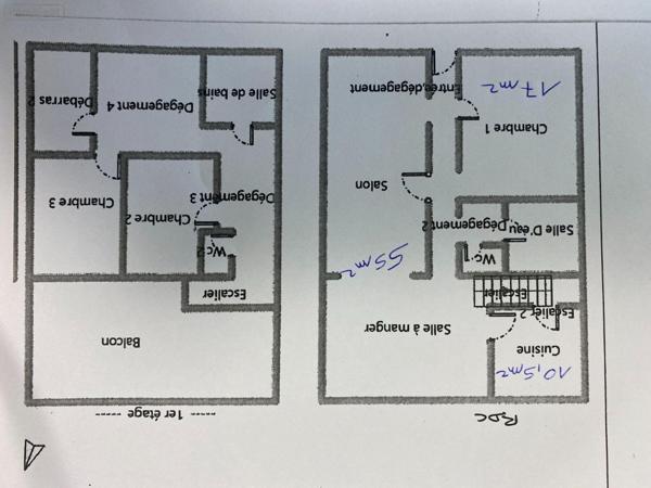 Maison de ville à vendre à Buzançais dans l'Indre (36500), ref : 1051139