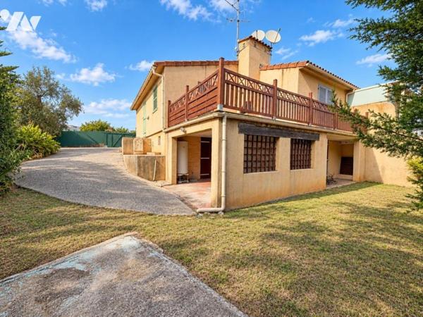 Cagnes-sur-Mer – Maison d’environ 148 m² avec terrasse, jardin et vaste rez-de-jardin